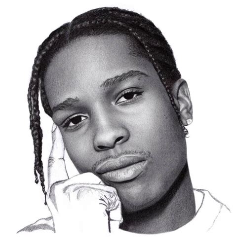 asap rocky drawings.